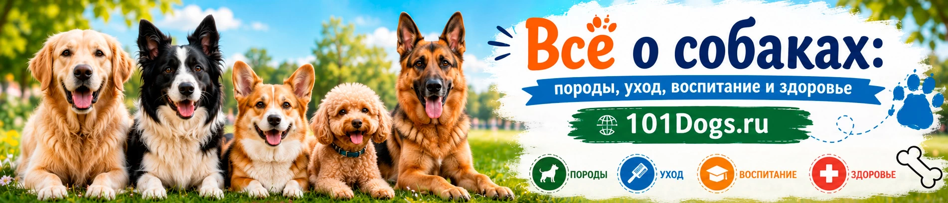 Все о собаках - 101dogs.ru