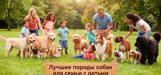 Лучшие породы собак для семьи с детьми