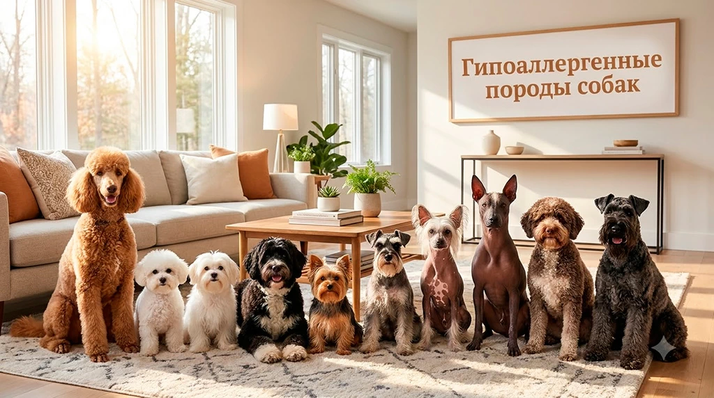 Гипоаллергенные породы собак