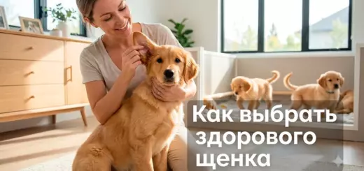 Как выбрать здорового щенка