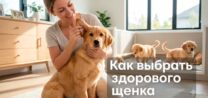 Как выбрать здорового щенка