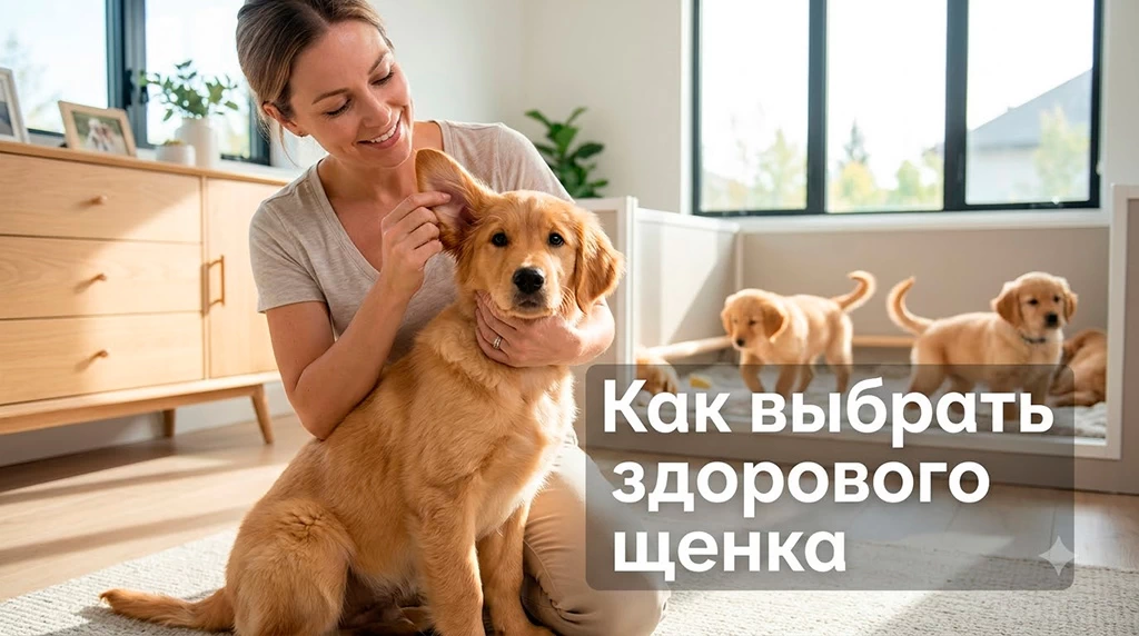 Как выбрать здорового щенка