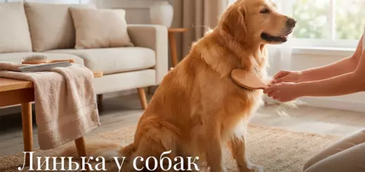 Линька у собак