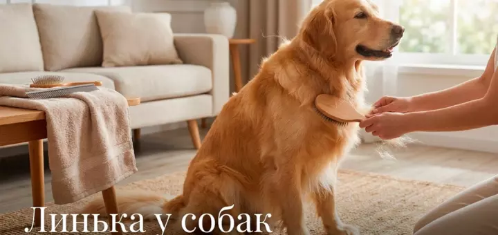 Линька у собак