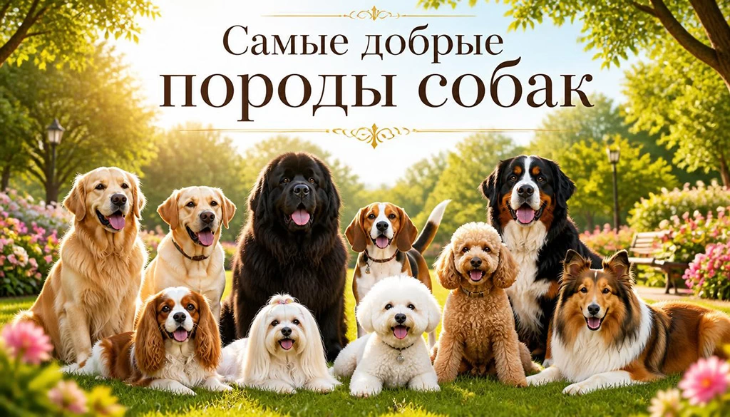 Самые добрые породы собак
