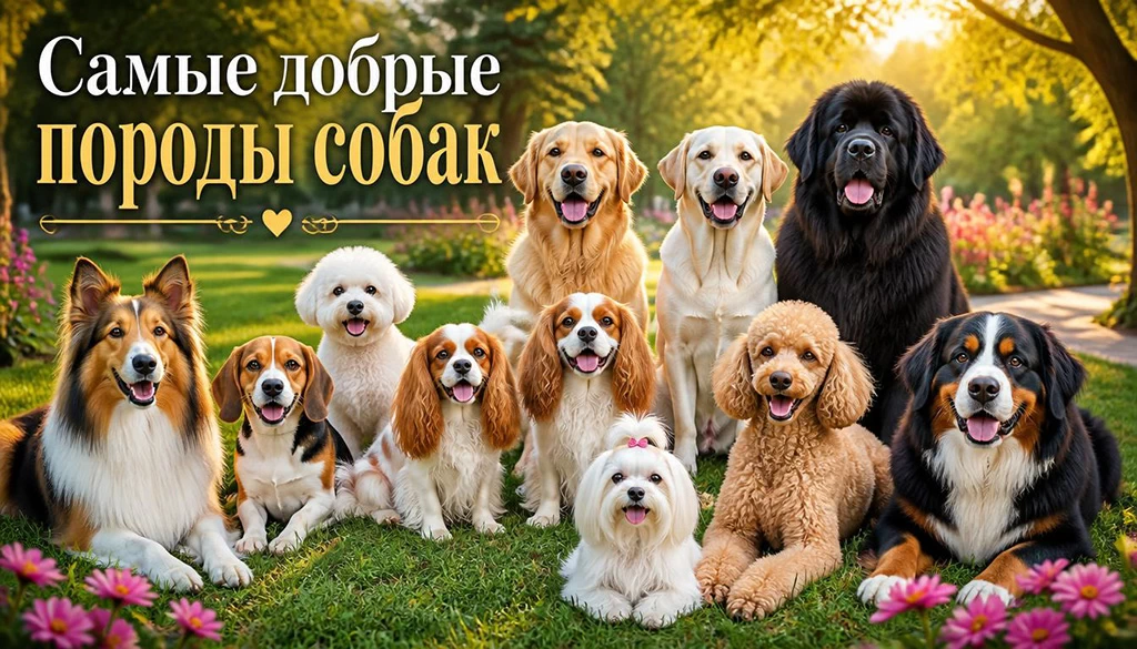 Самые добрые породы собак