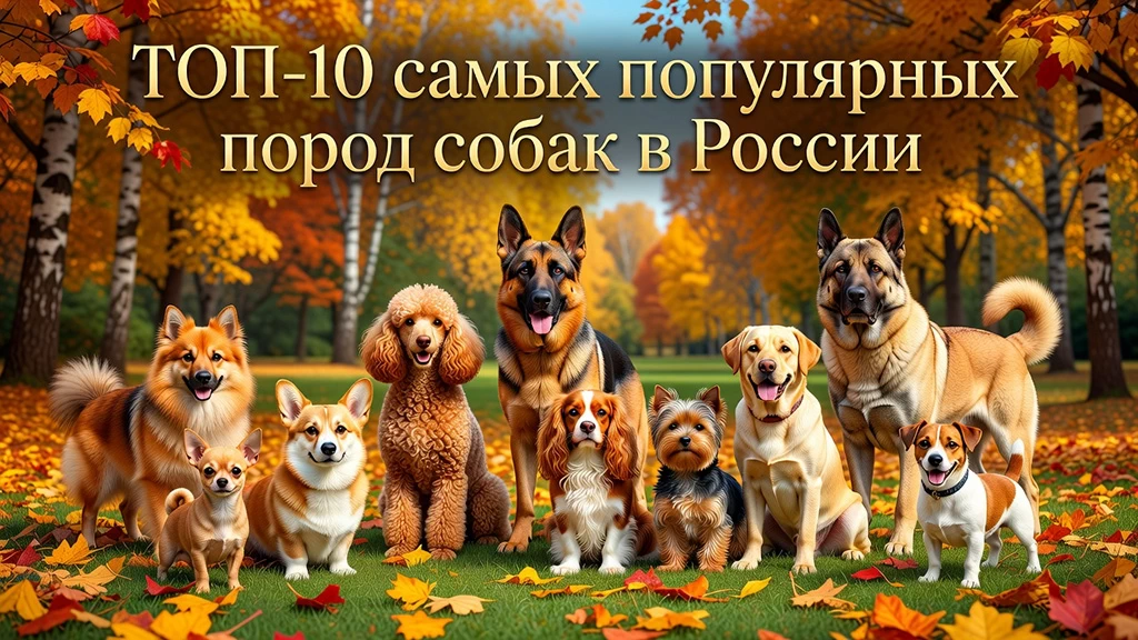 ТОП-10 самых популярных пород собак в России